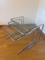 Set de 3 tables basses gigognes vintage 70's