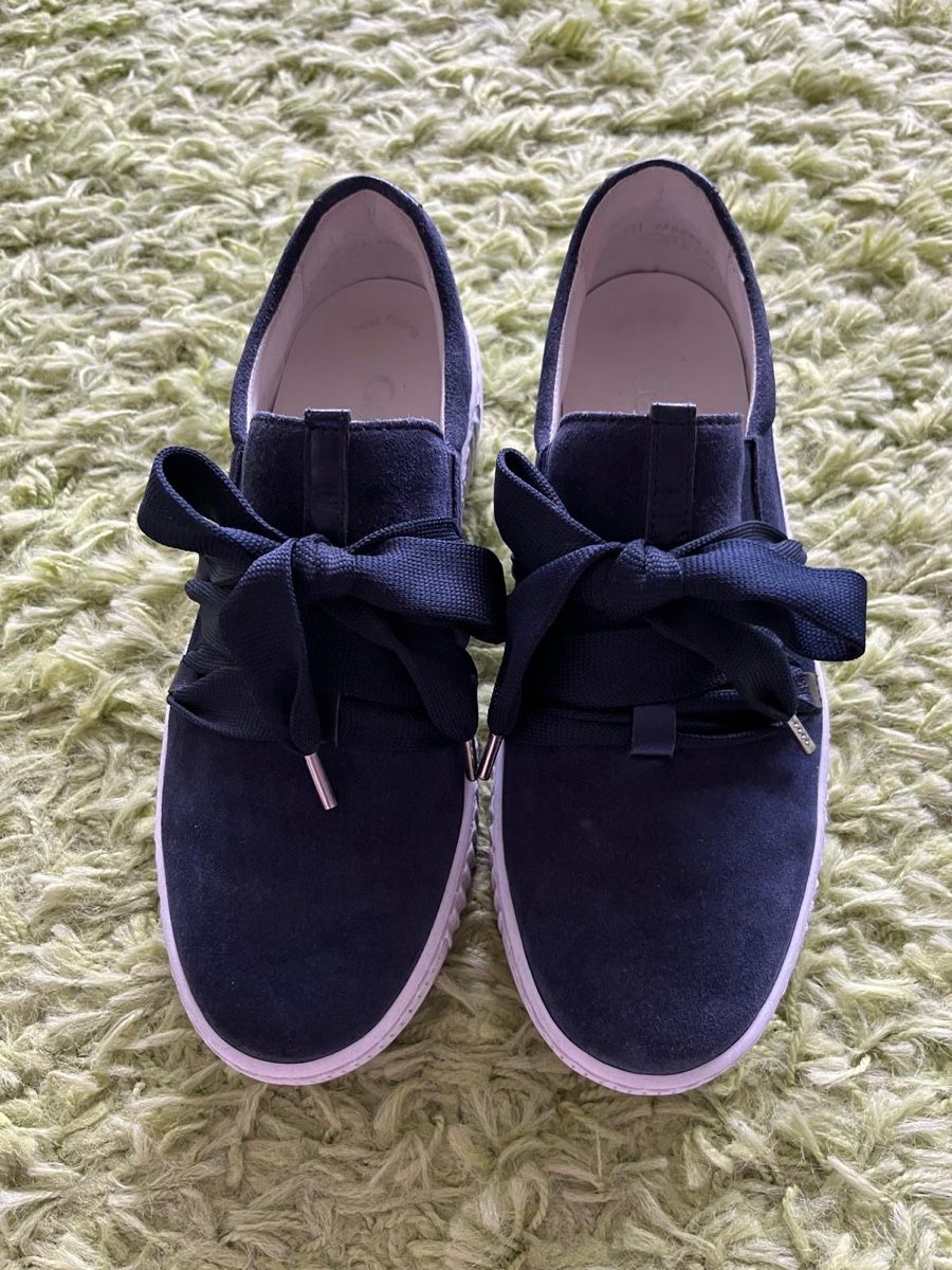 Damenschuhe: Gabor Damenschuhe, Gr. 38, Dunkelblau – Gebraucht aus Neuhausen von DELY