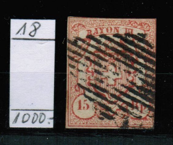 Alle Briefmarken: Rayon Nr.18 - schwarze Raute – Gebraucht aus Bern von peri02