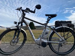 Vélo électrique Flyer HS 45  km/h 3 batteries et 2 chargeurs