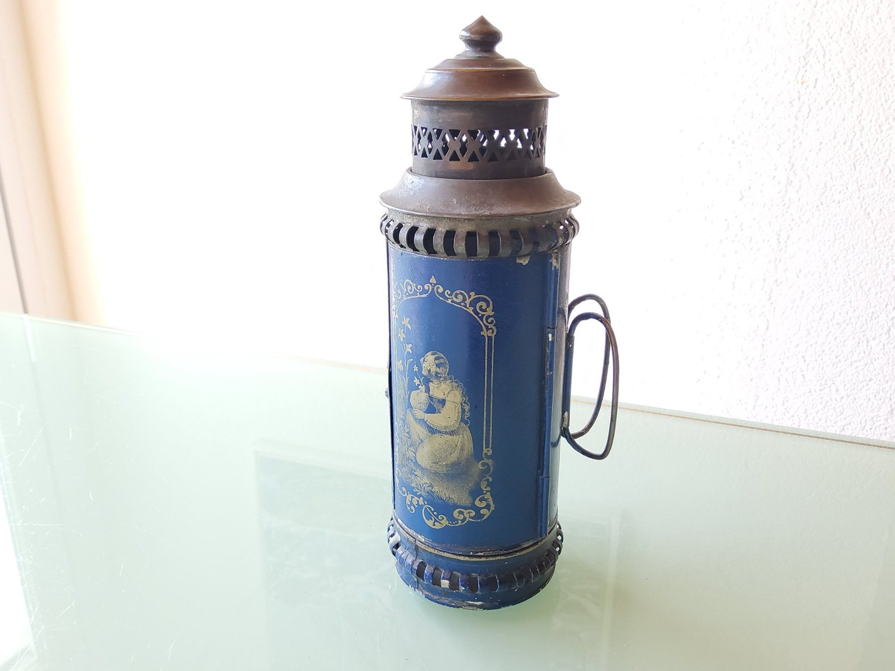 Lampade: Ancienne lanterne de wagon ? – Usato da Malleray venduto da Broc-Mo 1