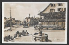 Hochdorf Hotel Hirschen und Bahnhofplatz
