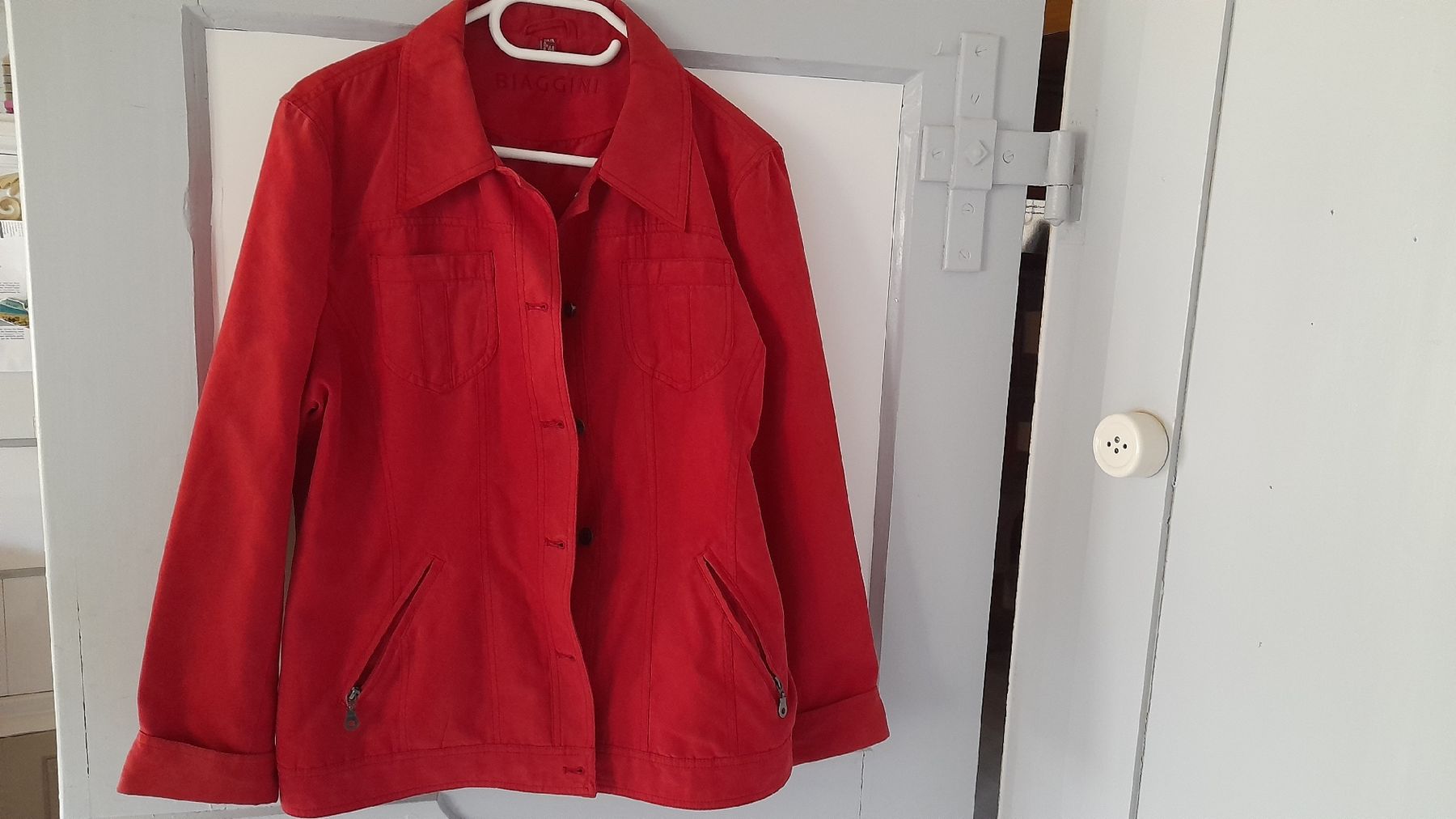 Jacken: Jacke Gr. 44, in rot, von Biaggini – Gebraucht aus Nesslau von Churfirsten08