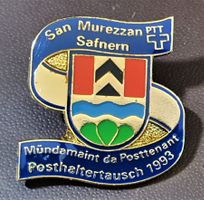 P893 - Pin PTT San Murezzan Safnern Posthaltertausch 1993