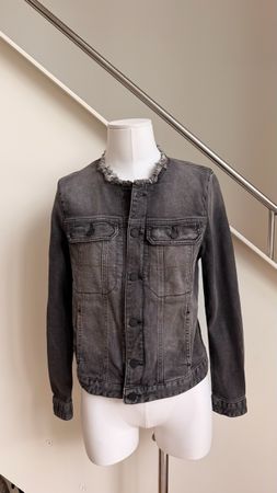 Zadig & Voltaire Jeansjacke d’grau Grösse L guter Zustand