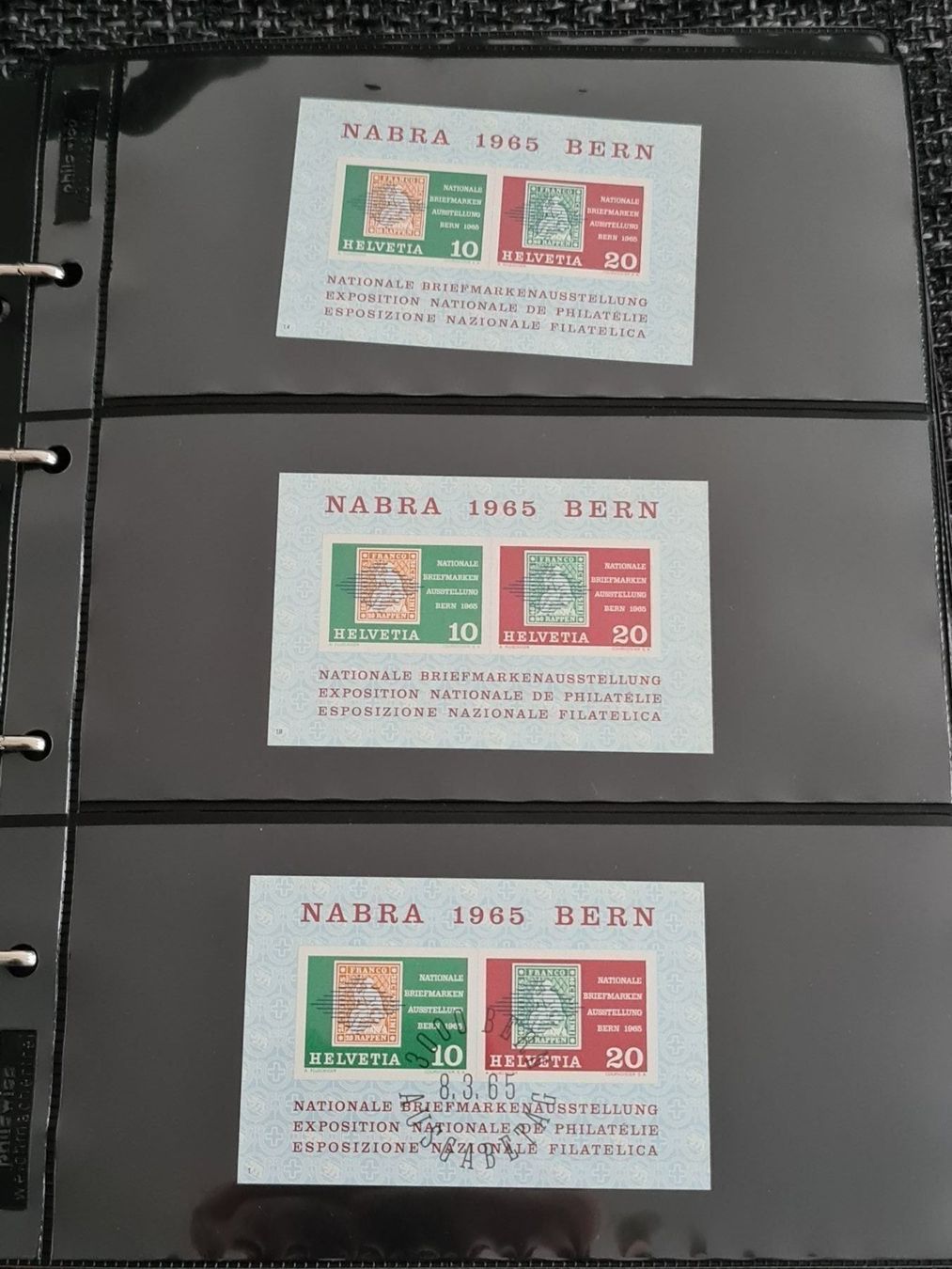 Tutti i francobolli: Spezialbriefmarken NABRA/NABA – Nuovo e nell'imballaggio originale da Weinfelden venduto da michaelino 3