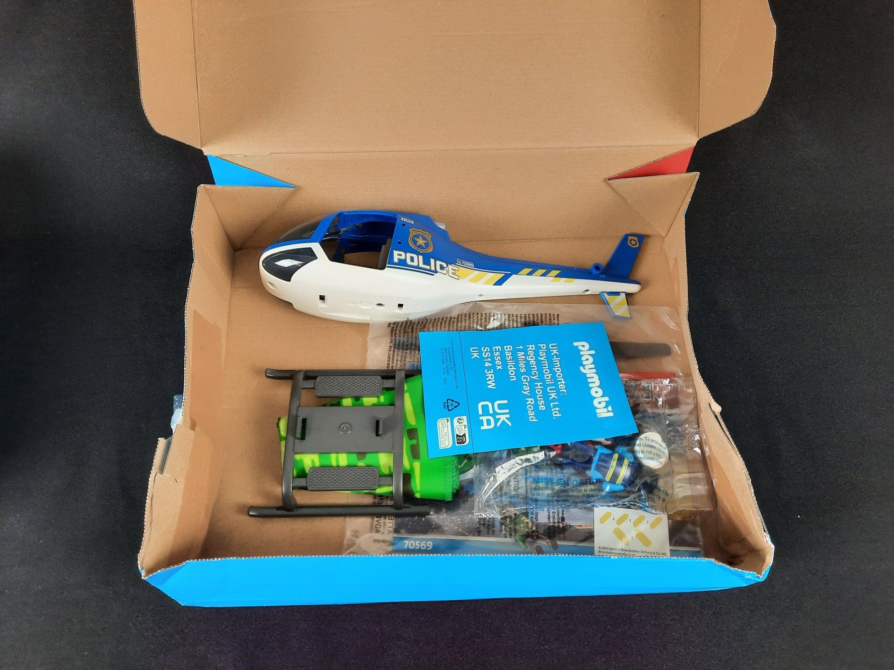 Playmobil Giocattoli: PLAYMOBIL City Action Polizei-Hubschrauber – Nuovo (secondo la descrizione) da Beinwil am See venduto da Restwert_Beinwil 1