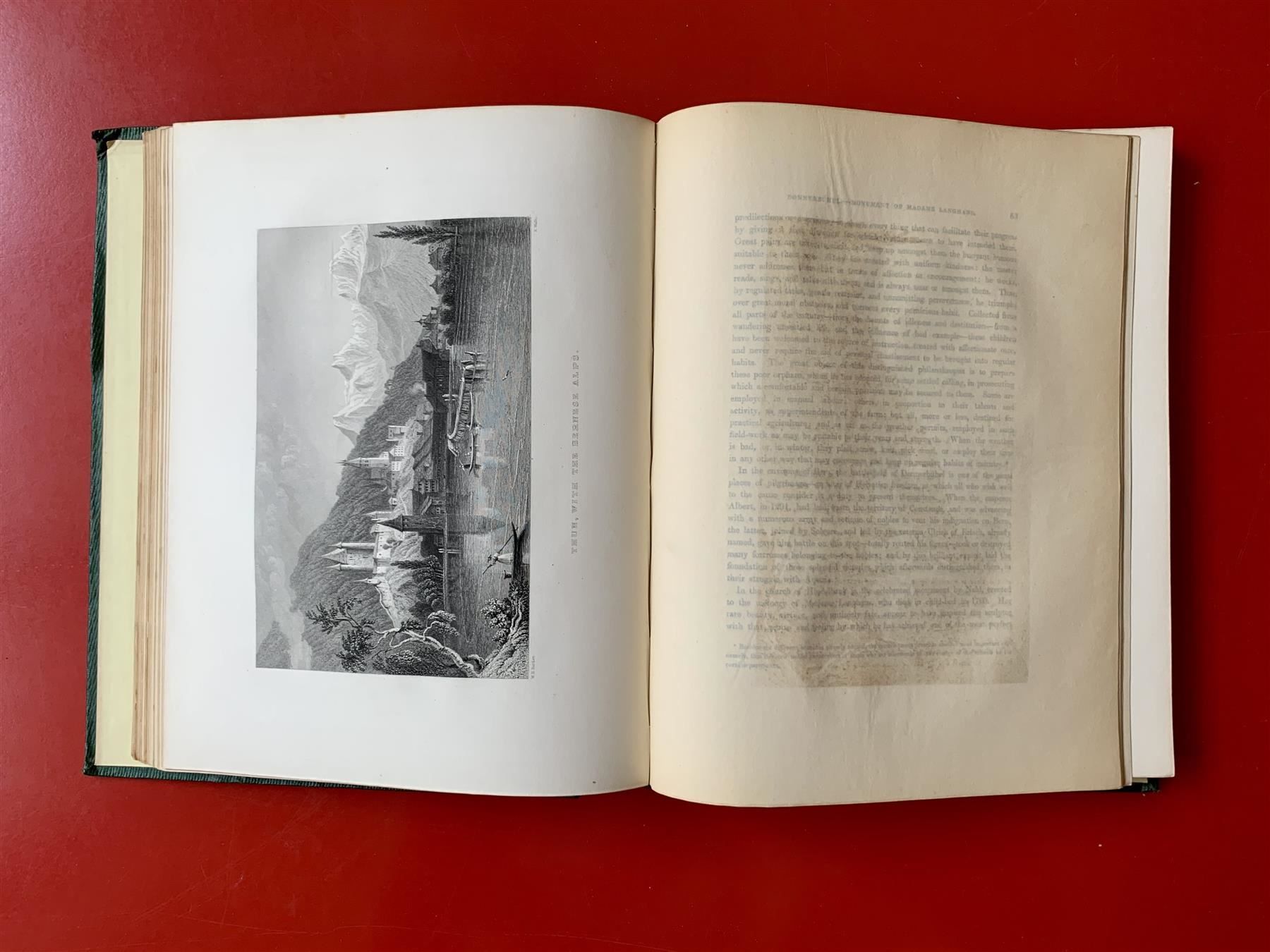 Libri: Switzerland illustrated by W.H. Bartlett – Usato da Zürich venduto da ZuercherBrockenhaus 6