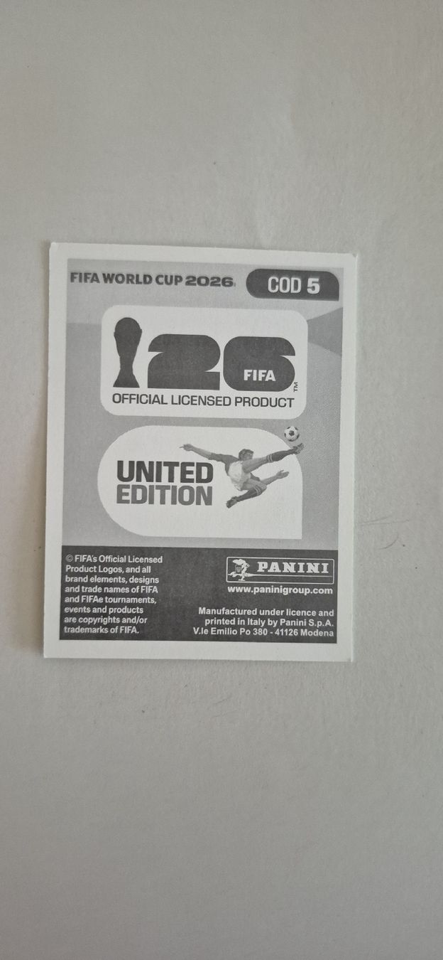 Panini Carte collezionabili: Panini COD 5 – Nuovo (secondo la descrizione) da Thônex venduto da Sebabastien 1