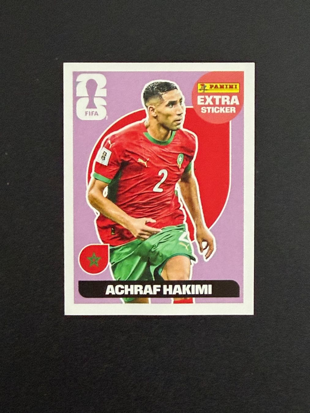 Panini Carte collezionabili: Panini WM 2026 - Extra Sticker - Regular - Achraf Hakimi – Nuovo (secondo la descrizione) da Müllheim Dorf venduto da RideOn