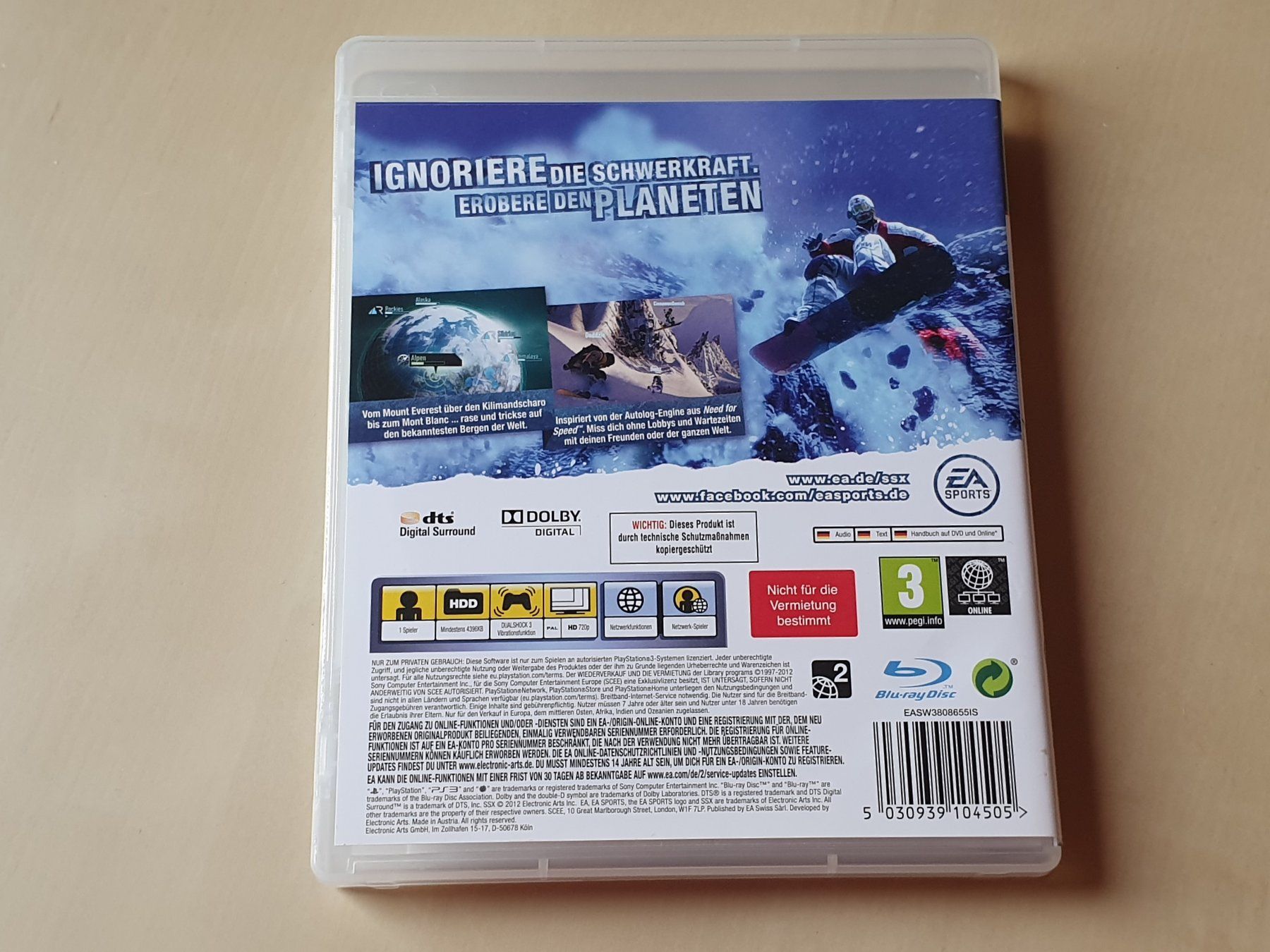 Sony Spiele: SSX – Gebraucht aus Stansstad von collectorsshop 1
