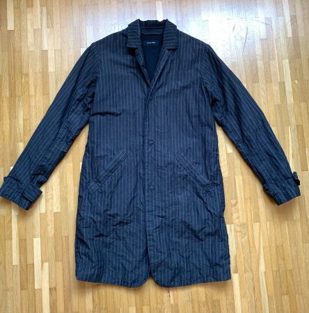 Pas de Calais striped linen cotton coat | xs/s/m
