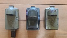 Lot 3 lampes de poches militaires Suisse