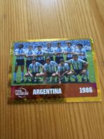 Carte Foot FIFA Museum Argentina 1986 panini