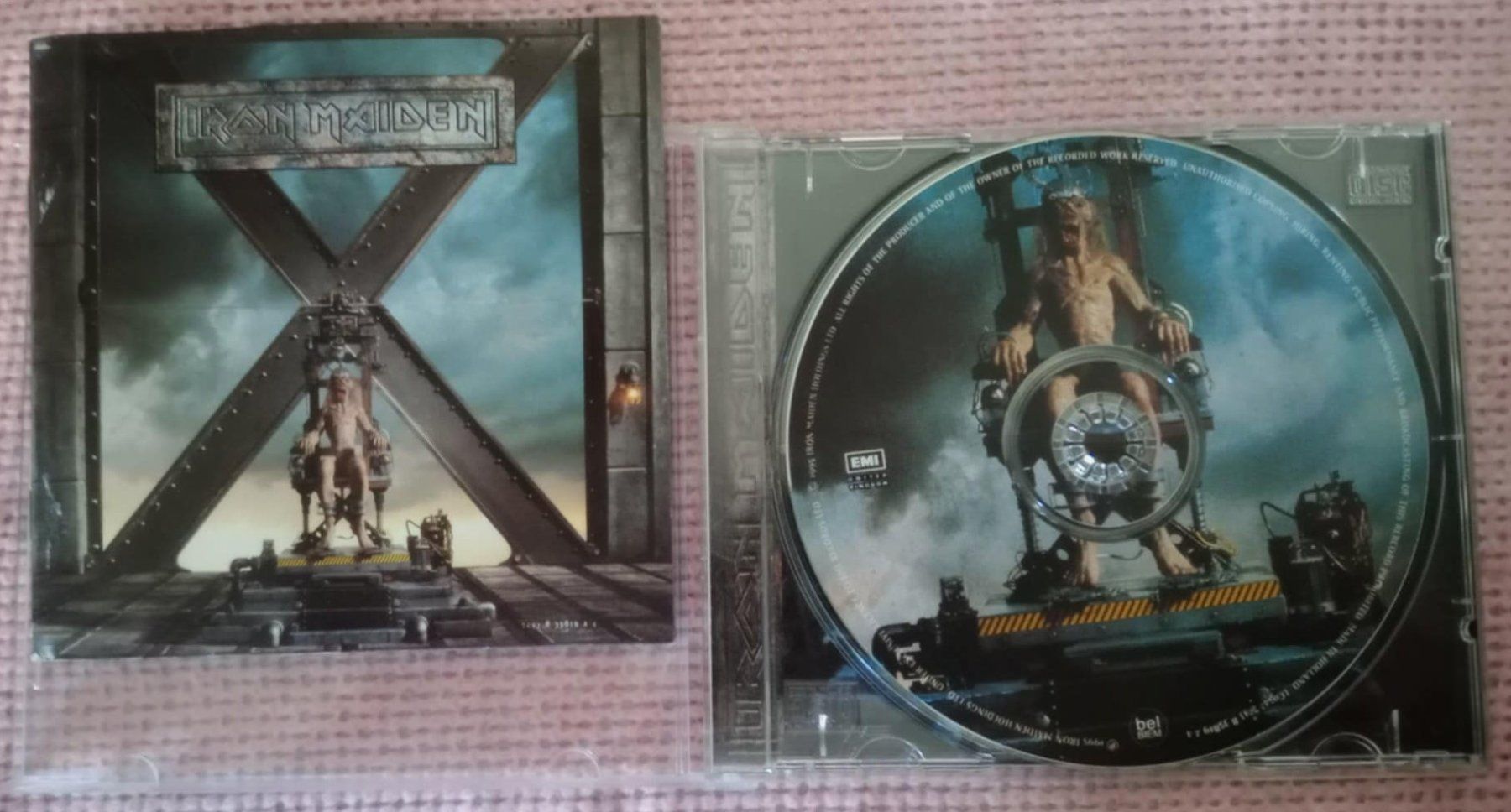 CD: Iron Maiden – The X Factor / CD 1995 – Usato da Le Locle venduto da PereiraHugo 2