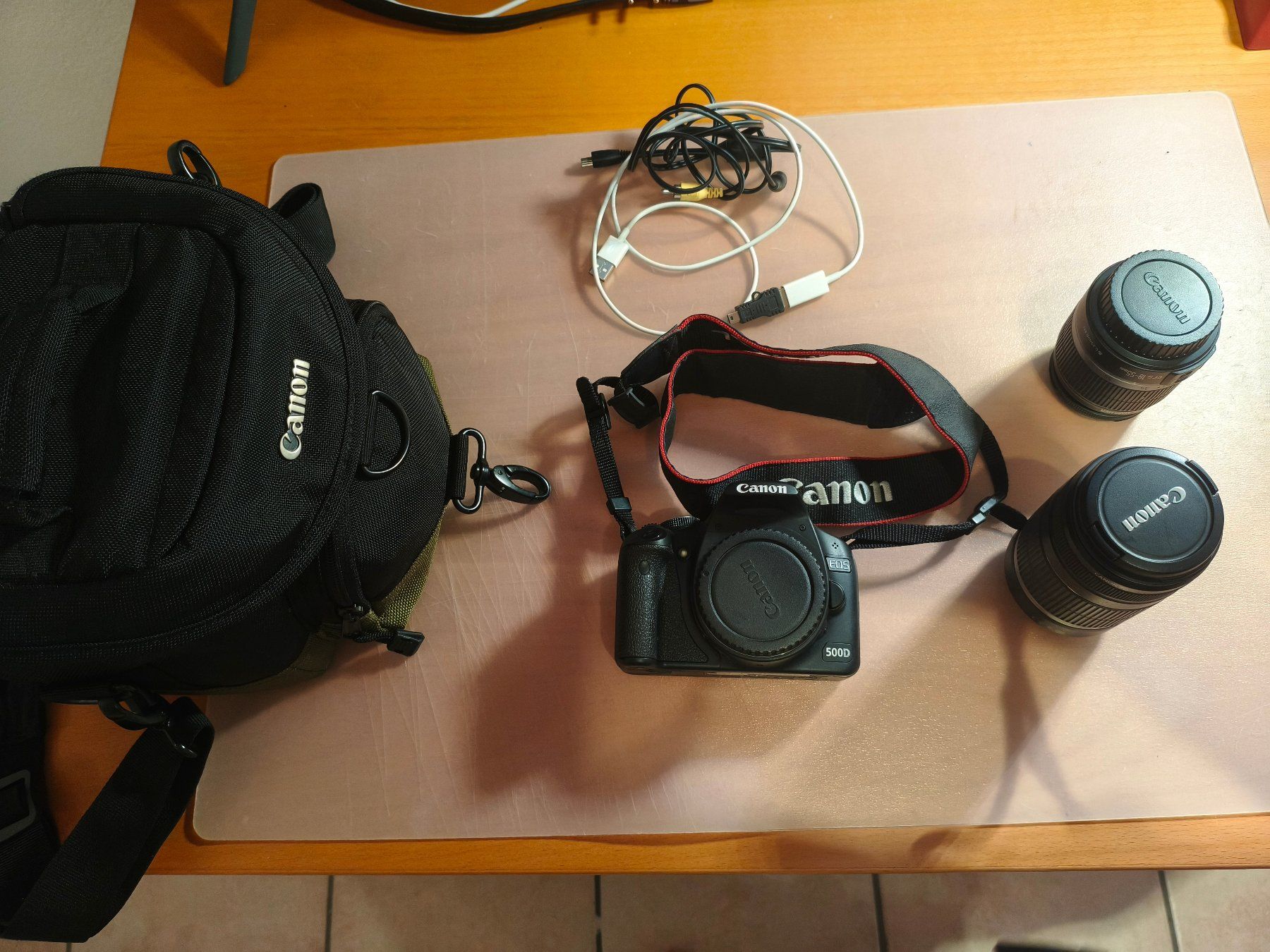Canon Appareil photo: Canon EOS 500D Digital Camera Set with two Lenses – D'occasion à Losone par chr_jrc8