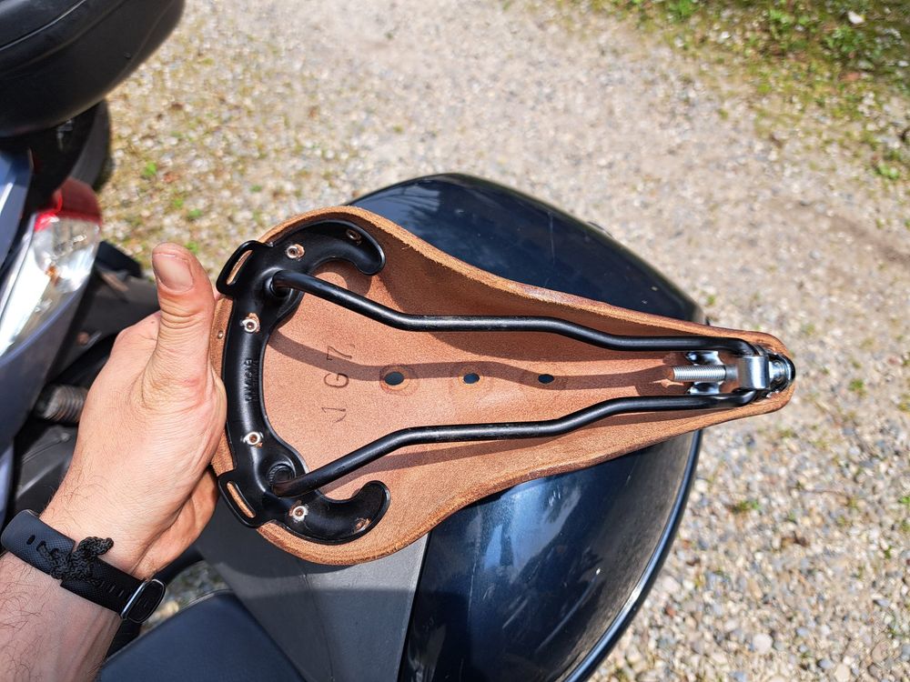 Brooks Pezzi di ricambio: Velo Fahrrad Sattel BROOKS Champion NARROW B17 – Usato da Hallau venduto da ZIEGLER-Motorhandel 7