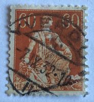 Nr.140 Helvetia mit Schwert gestempel