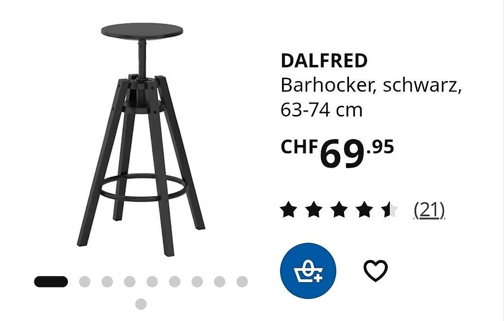 Ikea Sgabelli: Barhocker DALFRED – Usato da Zürich venduto da Pinalina 1
