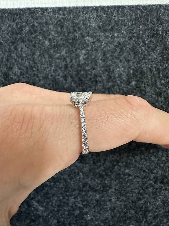 Anelli: Swarovski Ring Millenia 5642632, Gr 58 – Usato da Zürich venduto da Babanos7 4