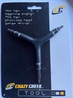 Crazy Creek Tool Y-Form Vielzweckwerkzeug Top Zustand!