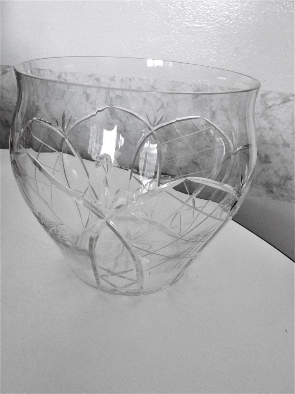 Vasi & Recipienti: Alte Glas- / Kristallvase – Usato da Sementina venduto da babucia 2