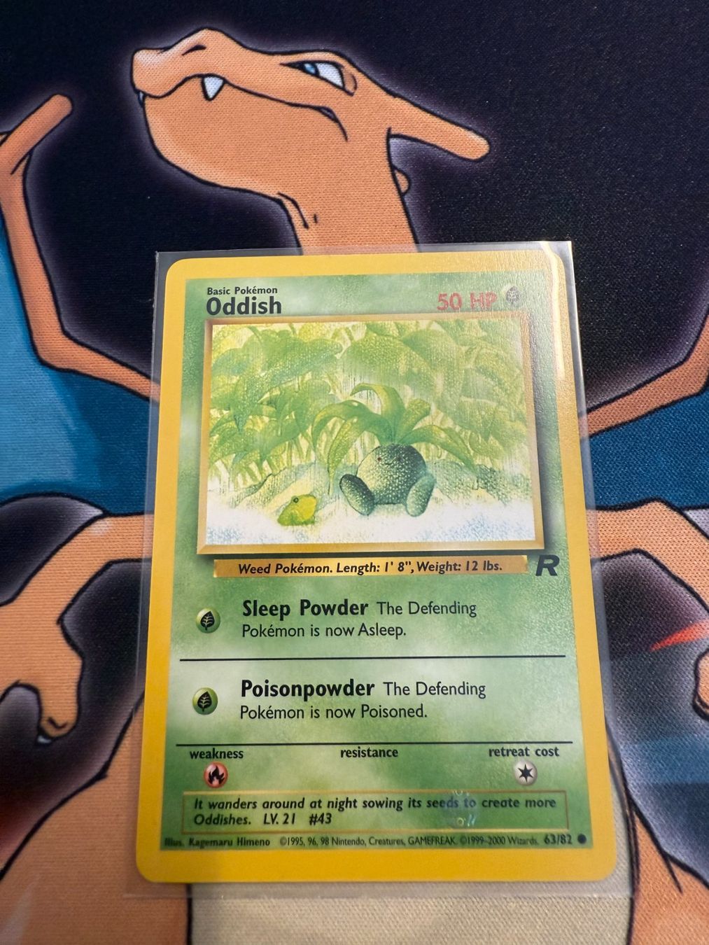Pokémon Carte collezionabili: Oddish (TR 63) - Team Rocket – Usato da Bülach venduto da Pfrenzel
