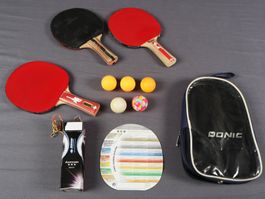 DONIC Tischtennisschläger 3er Set mit Bällen