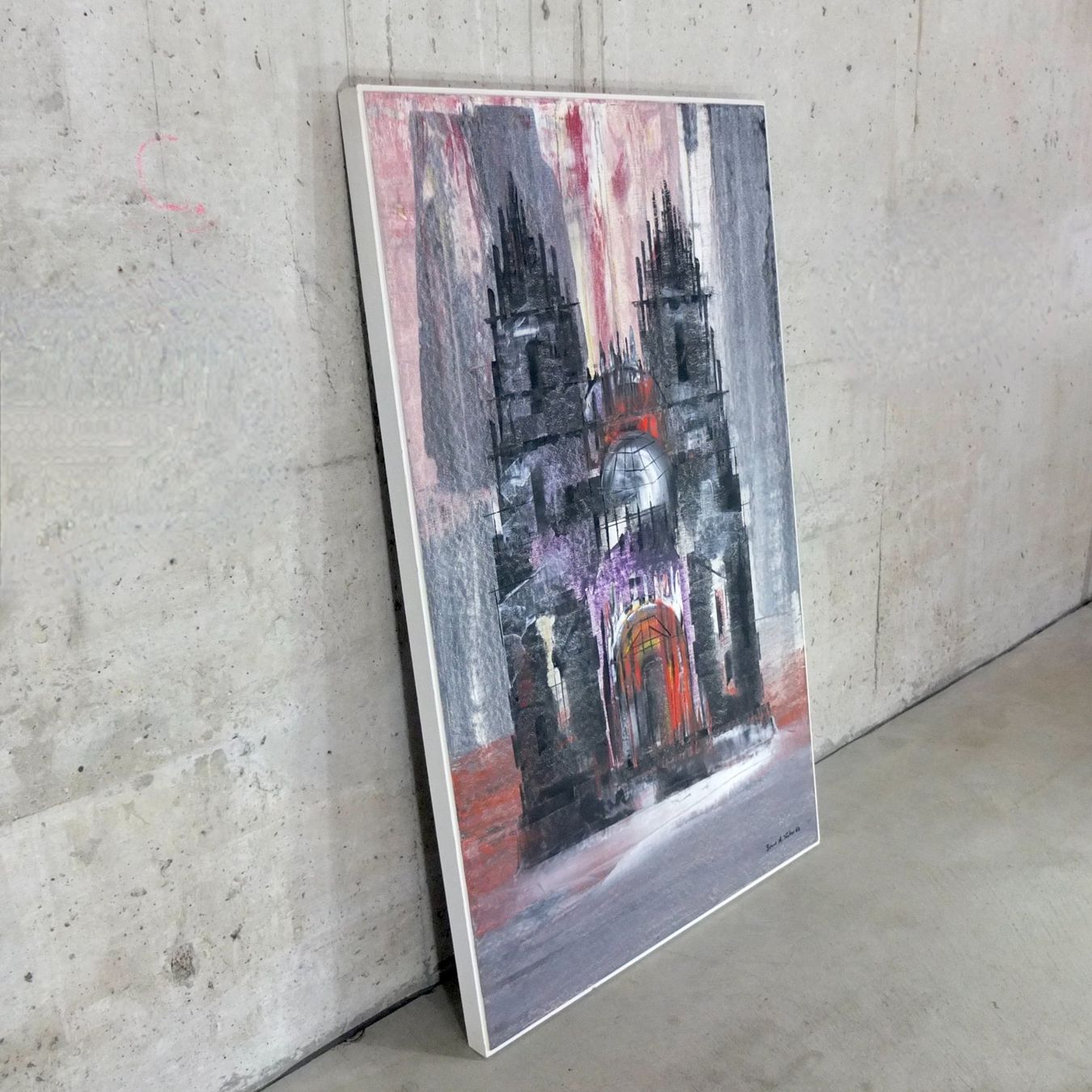 Gemälde: Bruno A. Weber Ölgemälde 1966 – Gebraucht aus Basel von Brocki-auf-dem-Wolf 3