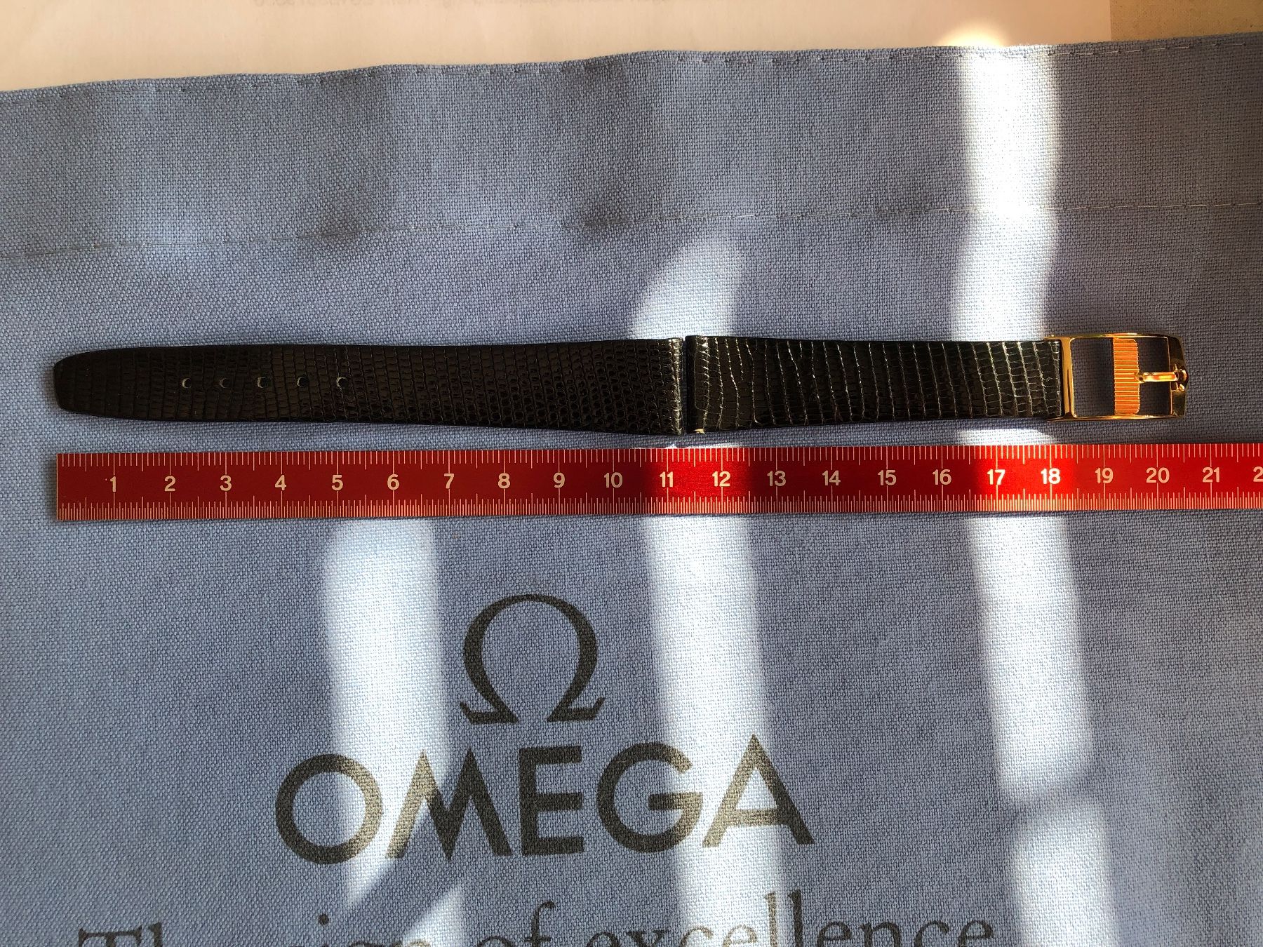 Omega Uhren: Omega Uhrenarmband Original 18mm. – Neu (gemäss Beschreibung) aus Biel/Bienne von winnertaco 4