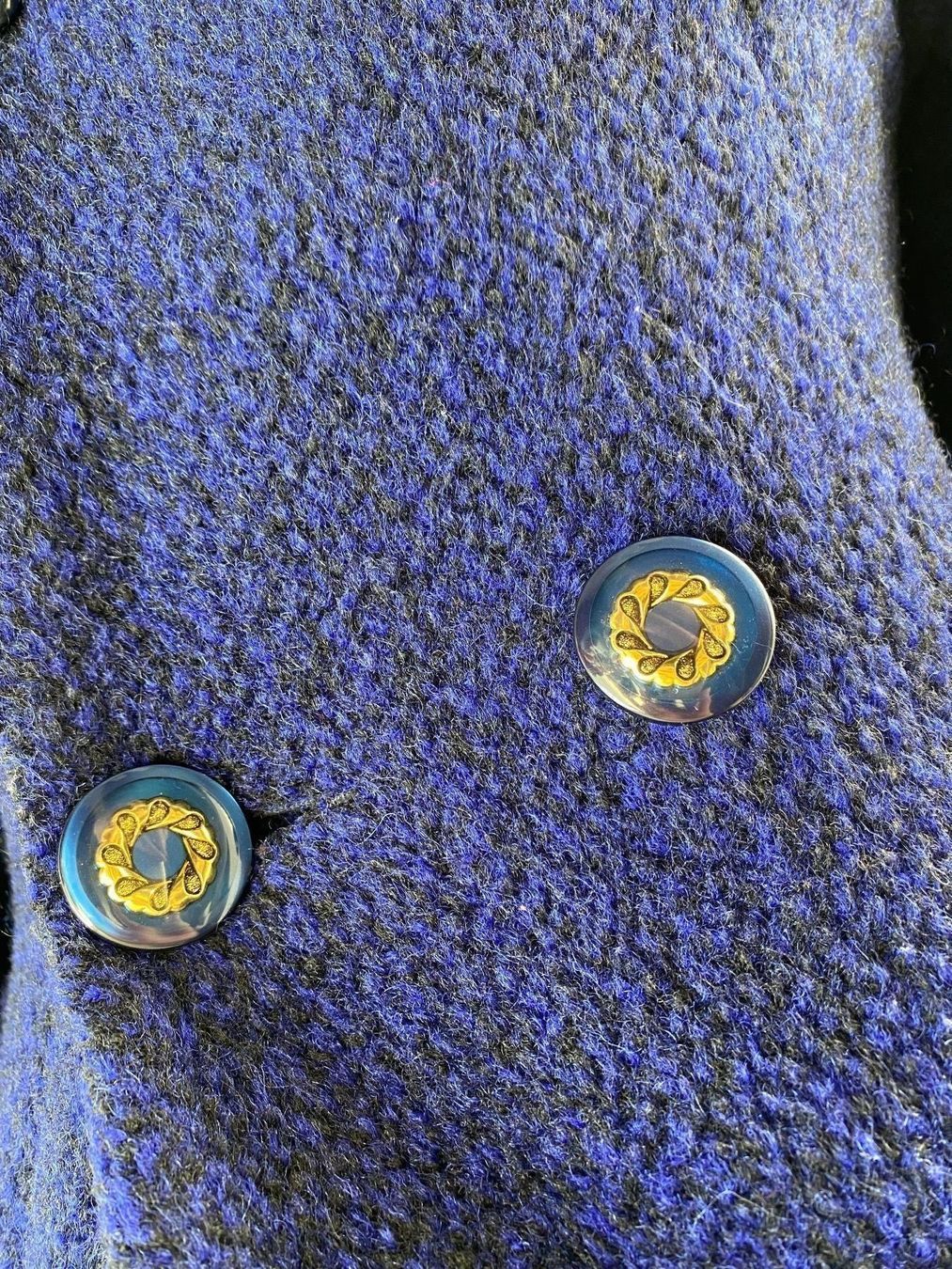 Cappotti: Blauer Wintermantel Wolle  Gr.38-40 – Usato da Dielsdorf venduto da ncgarasi 3
