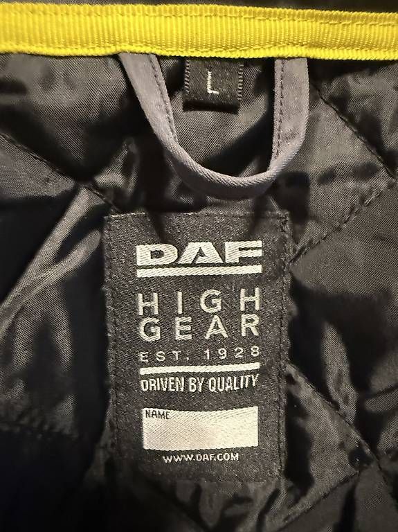Giacche: DAF Trucks Fahrerjacke Gr. L – Usato da Seedorf UR venduto da Speedtrans74 3