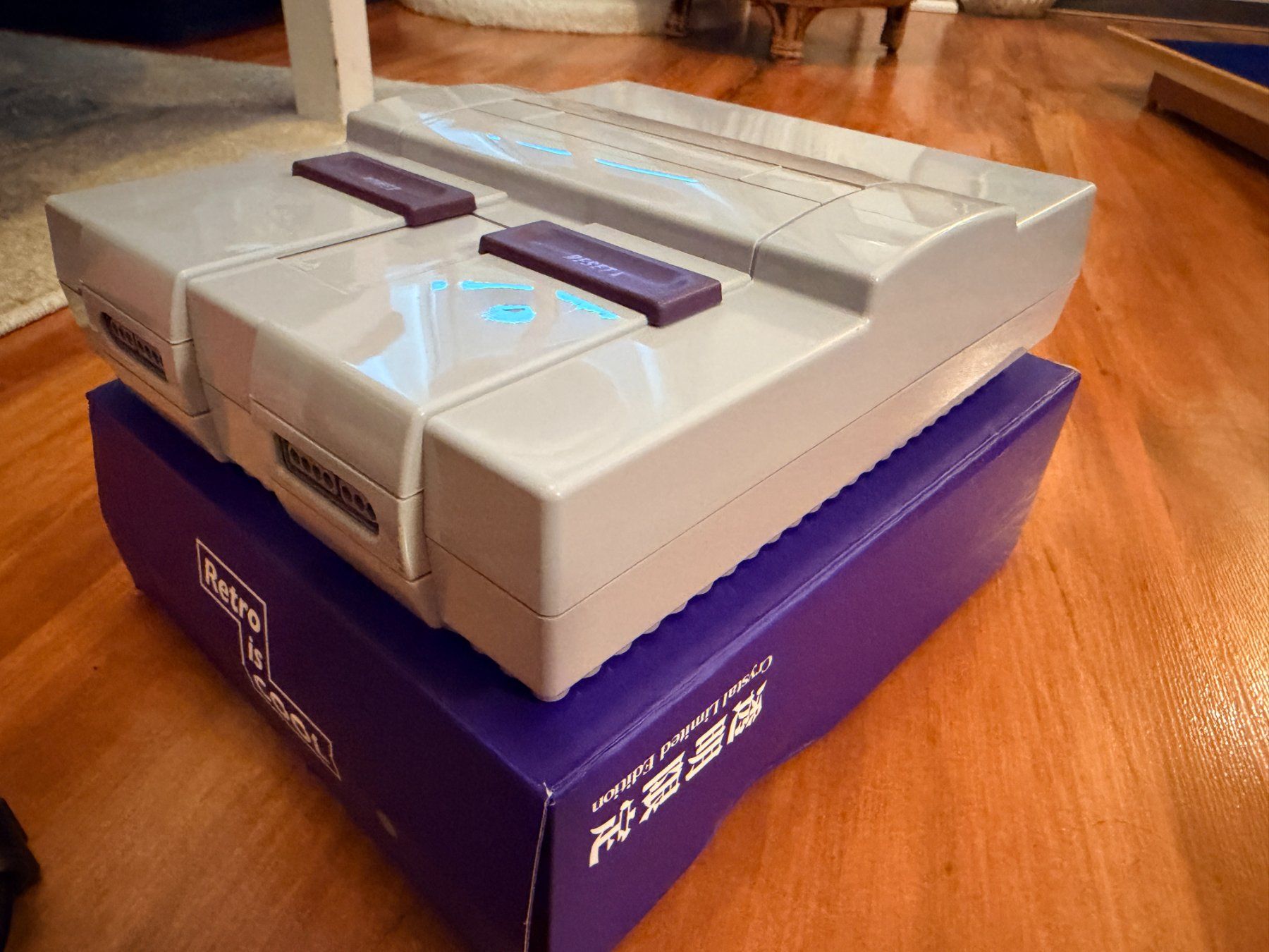 Nintendo Console: Super Nintendo SNES US + 1 manette et câbles – Usato da Bellevue venduto da LarsUlrich01 2