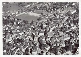Herisau, Ebnet, Flugaufnahme, gelaufen 1958