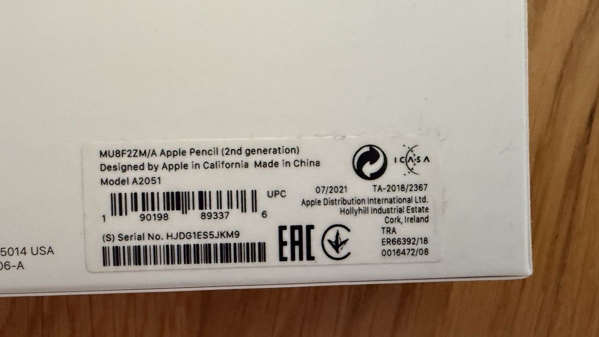 Apple Stifte & Marker: Apple Pencil 2nd Generation mit Verpackung – Defekt aus Niederbipp von helvetikuu 1