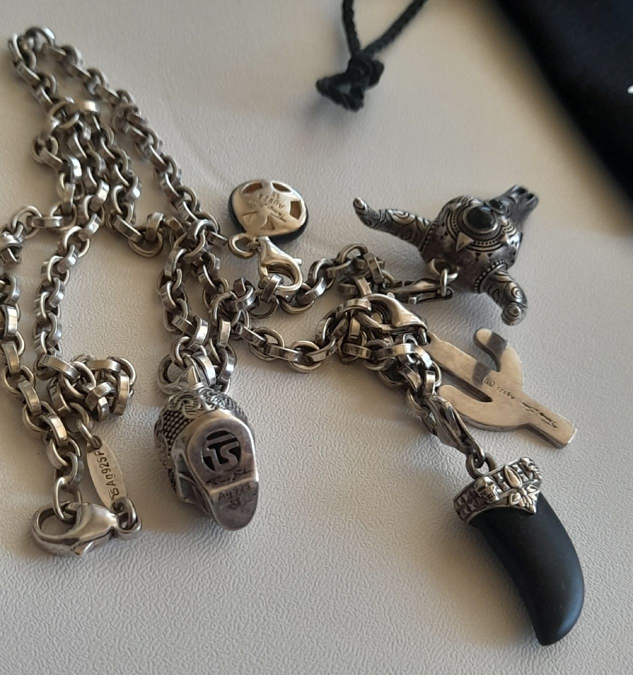 Thomas Sabo Catenine: Magnifique collier Thomas Sabo en argent 925. – Usato da Lausanne venduto da Glam-Luxe 6