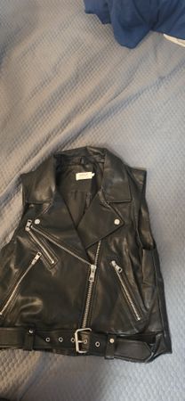 Only Biker Jacke Gilet Neu Gr.M Gothic / Punk