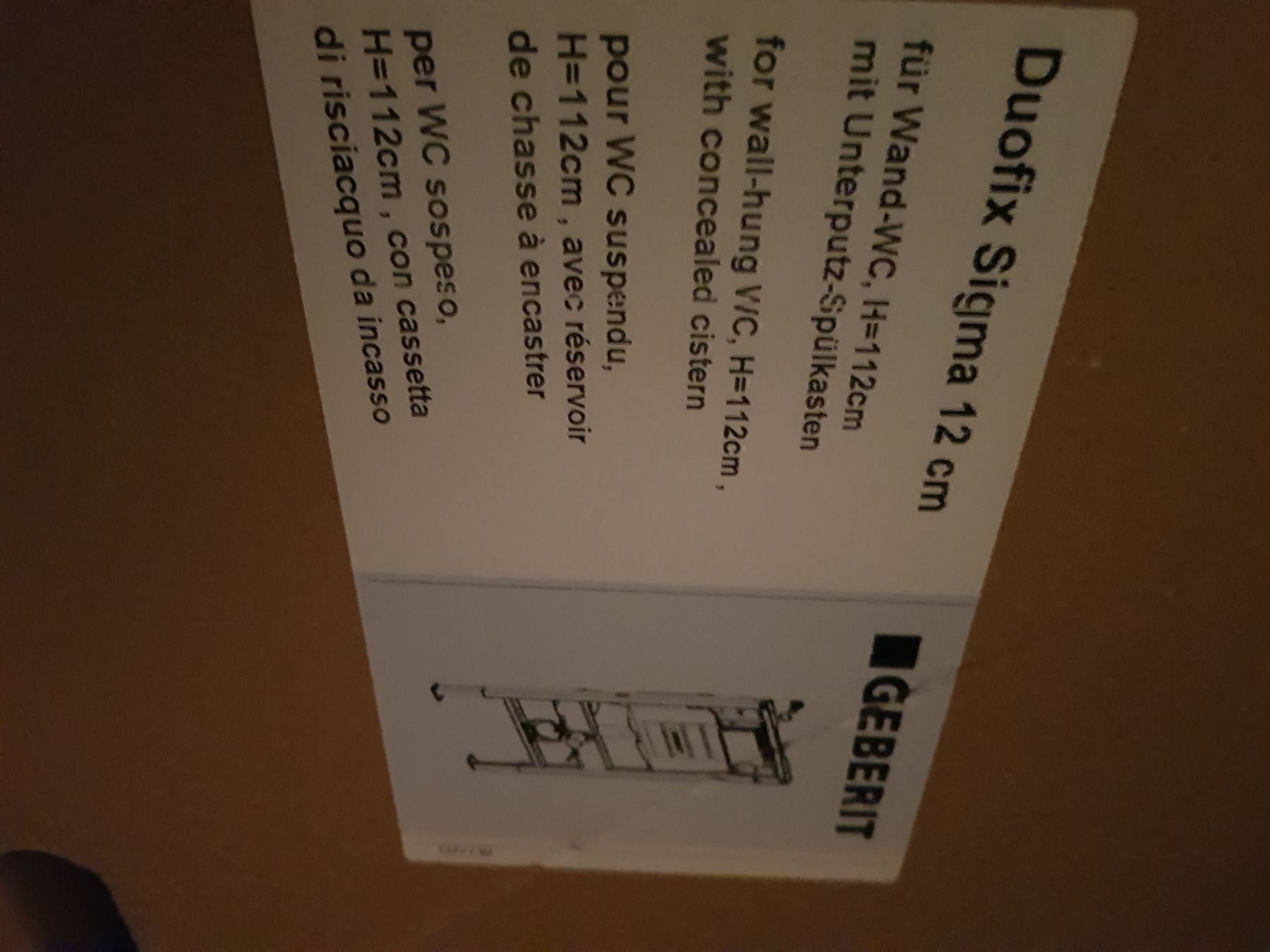 Geberit WC: GeberitDuofix für WC – Neu und originalverpackt aus Basel von Meti200 1