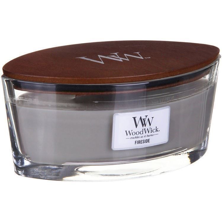 Yankee Candle Candele: WoodWick Fireside Ellipse – Nuovo e nell'imballaggio originale da Langwiesen venduto da rtWebshop 1
