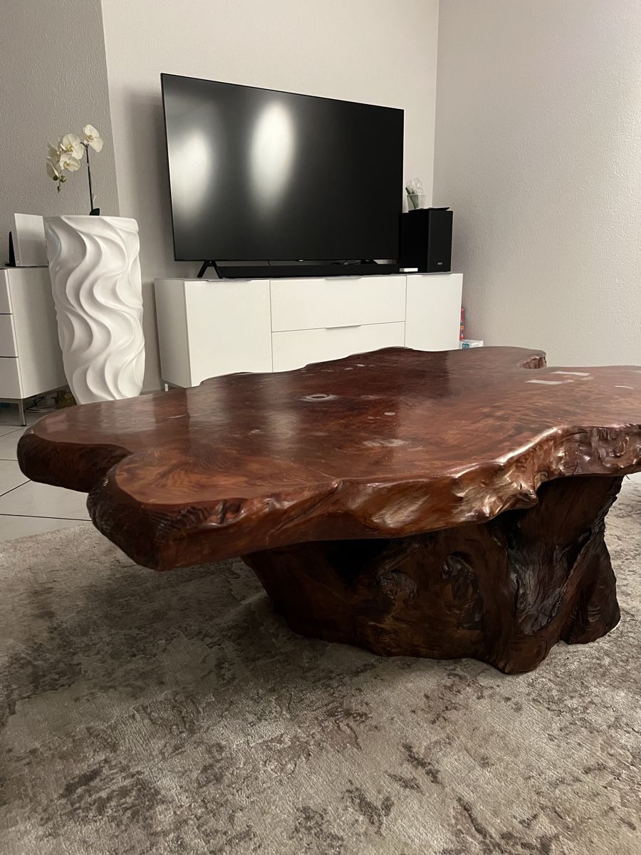 Tavoli: Vintage Baumstamm Couchtisch – Usato da Muhen venduto da feelfree93 3