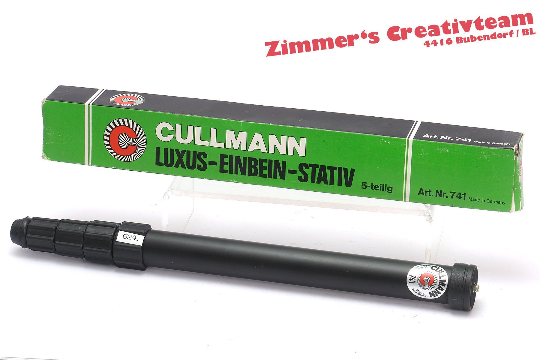 Stative & Köpfe: Cullmann 5-teil. Einbeinstativ Art. 741, ungebraucht – Gebraucht aus Bubendorf von zimmers_creativteam