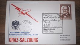 Swissair Graz - Salzburg 02.09.1971