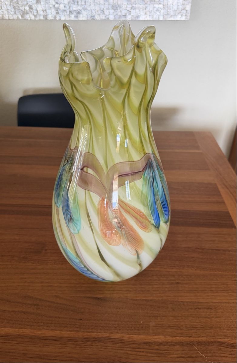 Murano Vasi & Recipienti: Kunstglasvase Einzigartige im Murano-Stil – Nuovo (secondo la descrizione) da Erlenbach ZH venduto da topchick 2
