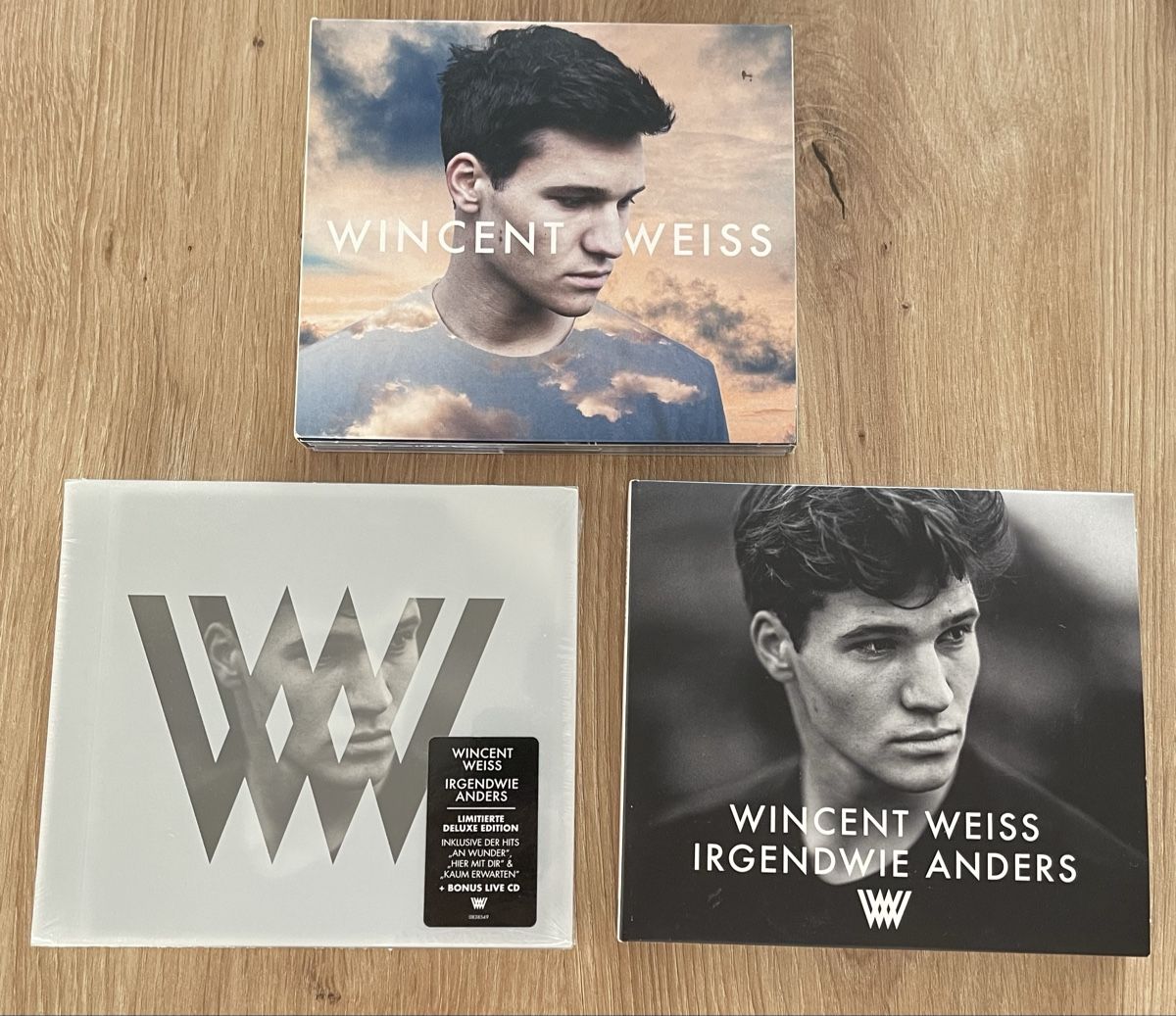 CD: Wincent Weiss CD-Bundle: Irgendwie Anders & Was gegen Stille – Nuovo (secondo la descrizione) da Arnegg venduto da lara.andermatt