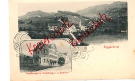 Eggersriet Postbüreau Handlung Rasierklingenstempel 1908