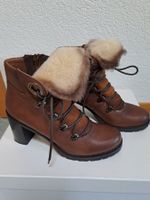 Stiefelette mit Fell, NP 369.-, Gr. 38