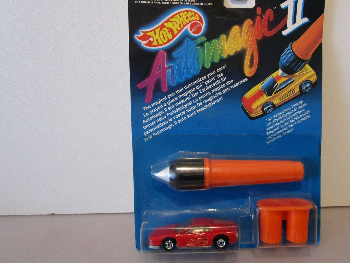 Ferrari Modellautos: HOT WHEELS FERRARI TESTAROSSA AUTOMAGIC II - 2252 – Neu und originalverpackt aus Chêne-Bourg von breno56