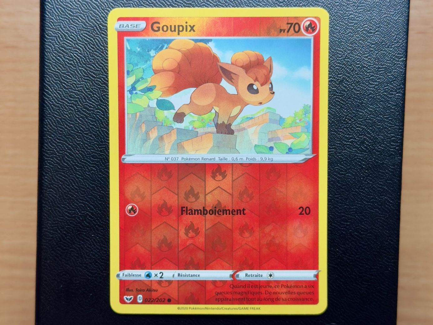 Pokémon Carte collezionabili: Goupix Reverse (022/202) - Épée et Bouclier - SSH FR - EB01 – Usato da Chézard-St-Martin venduto da Kro_Cards