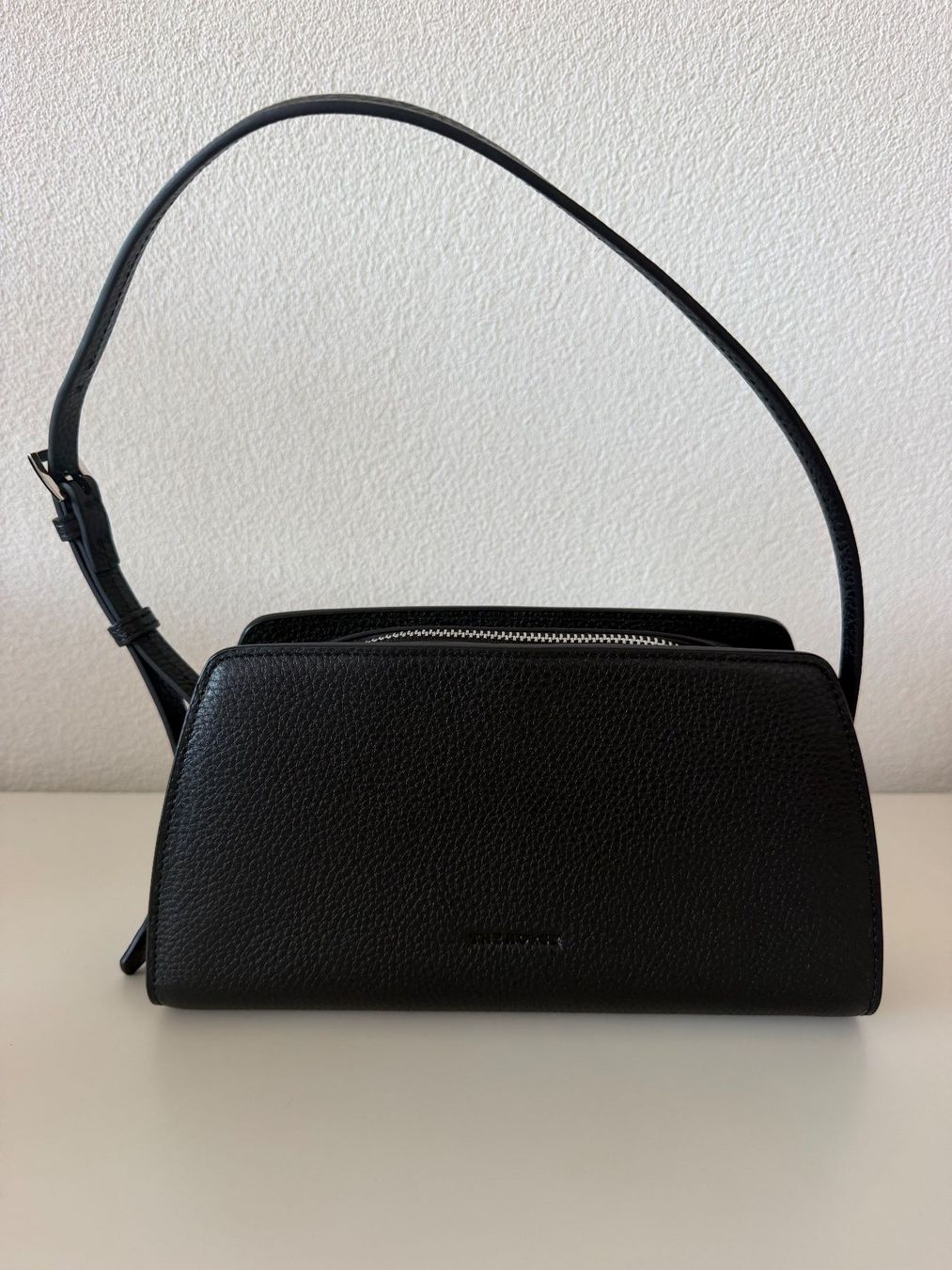 Borse da donna: Handtasche schwarz strukturiertes Leder – Nuovo (secondo la descrizione) da Glattpark(Opfikon) venduto da infinite_bags101
