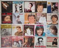 Lot 4 / disques 7" vinyl 45t - Sammlung 7" 45t - 20 x